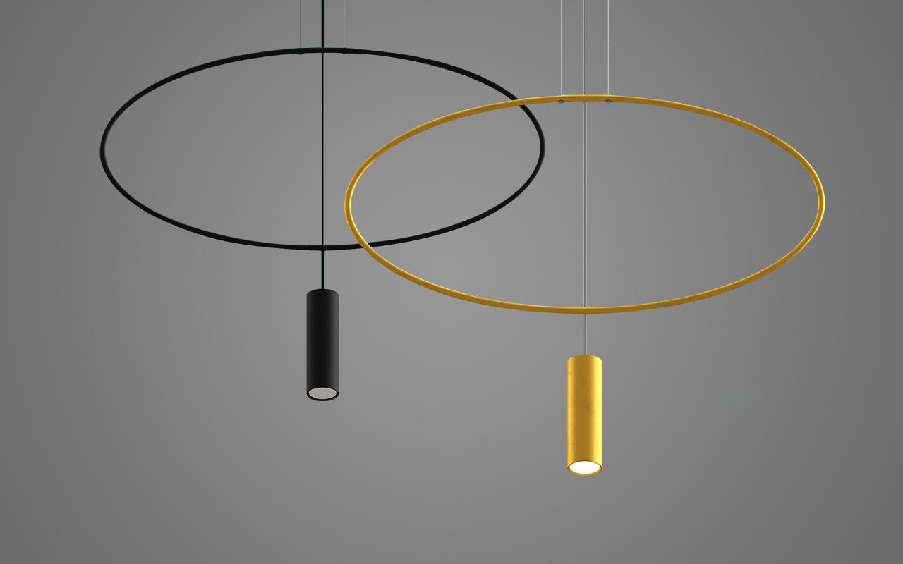 Pendant lamp HOLAR 1 black