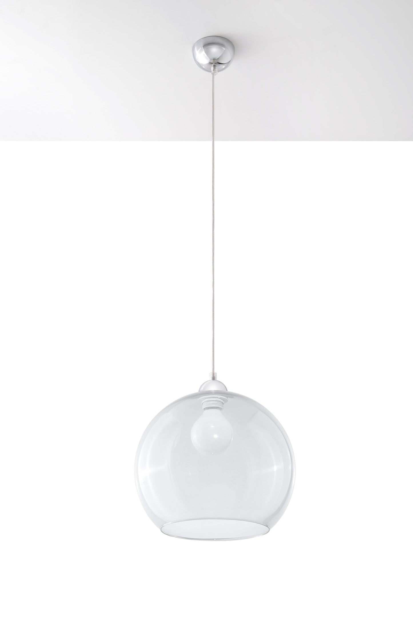 Pendant lamp BALL transparent