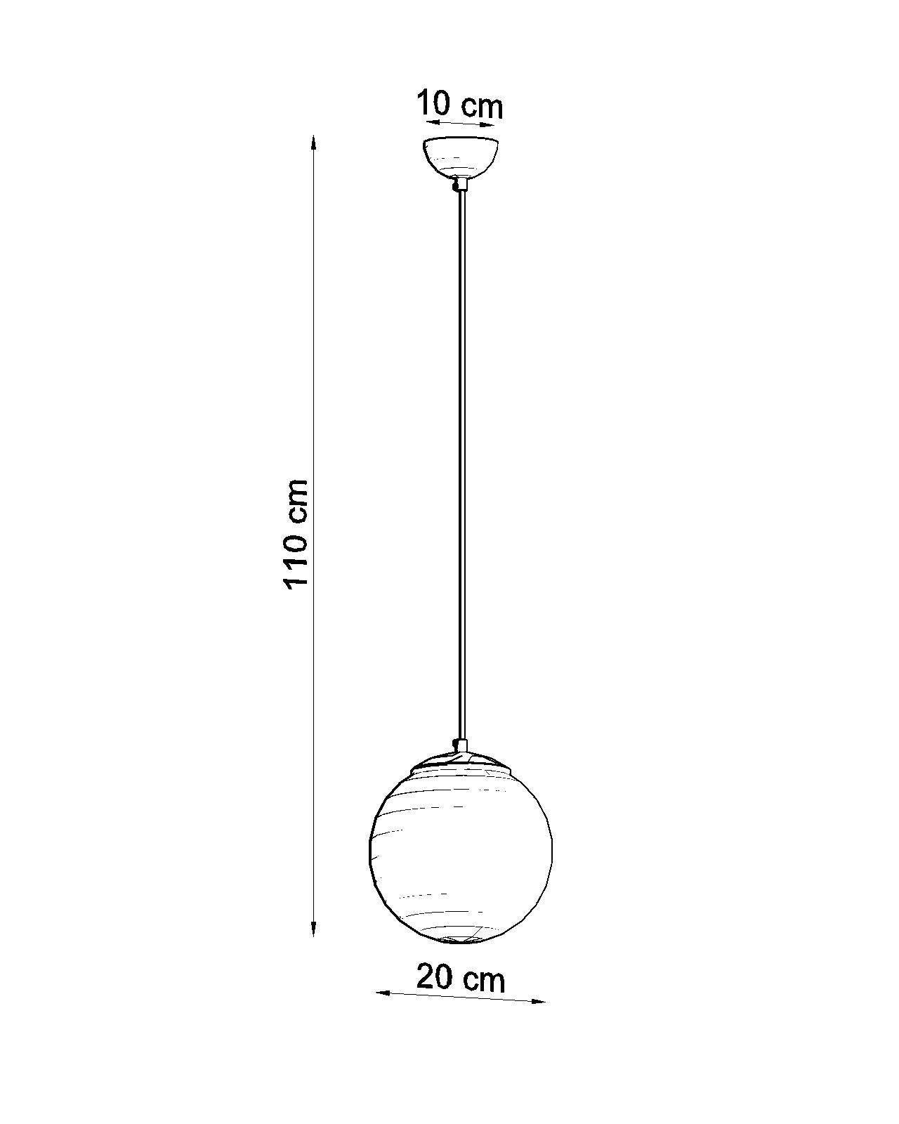 Pendant lamp UGO 20