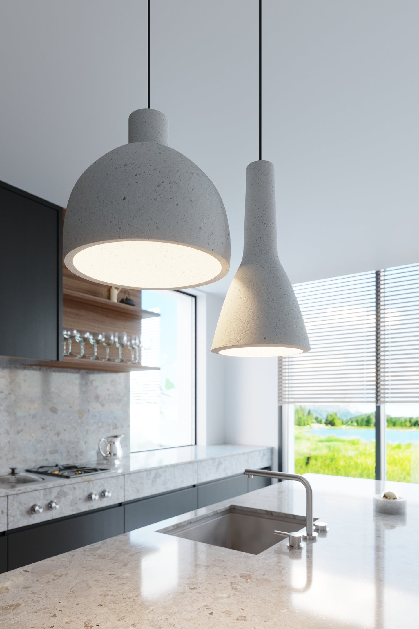 Pendant lamp DAMASO