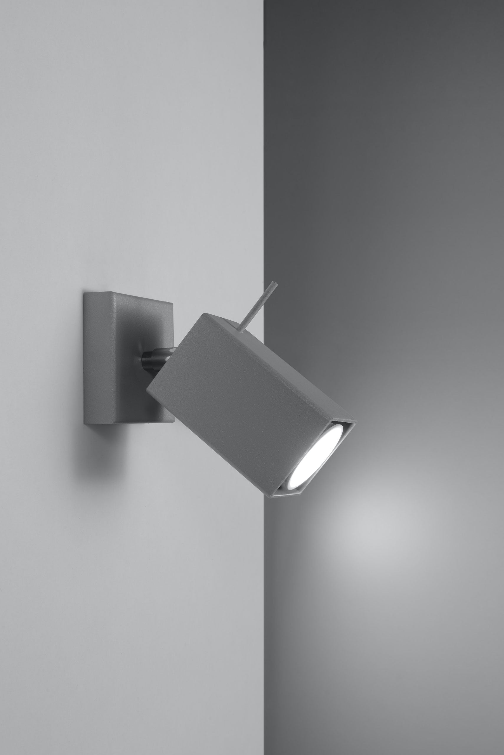 Wall lamp MERIDA 1 grey