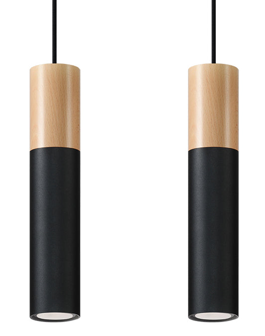 Pendant lamp PABLO 2 black