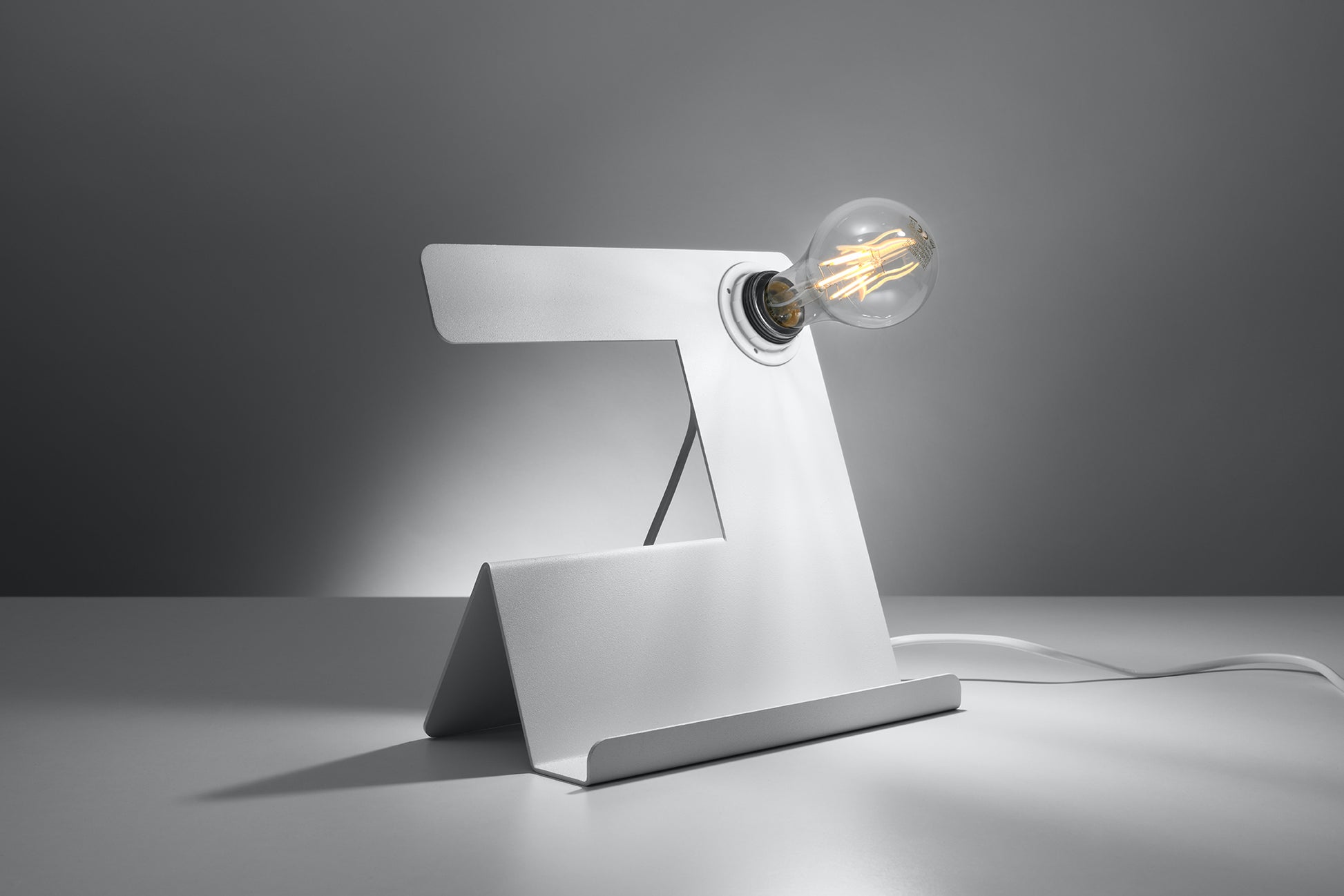 Table lamp INCLINE white