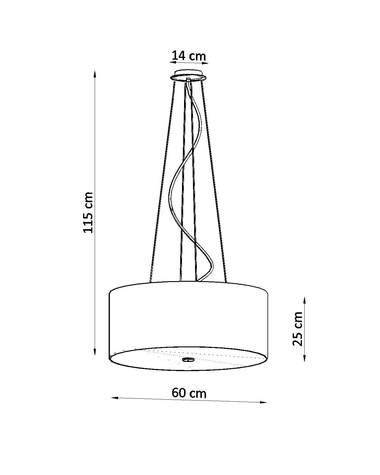 Chandelier OTTO 60 white