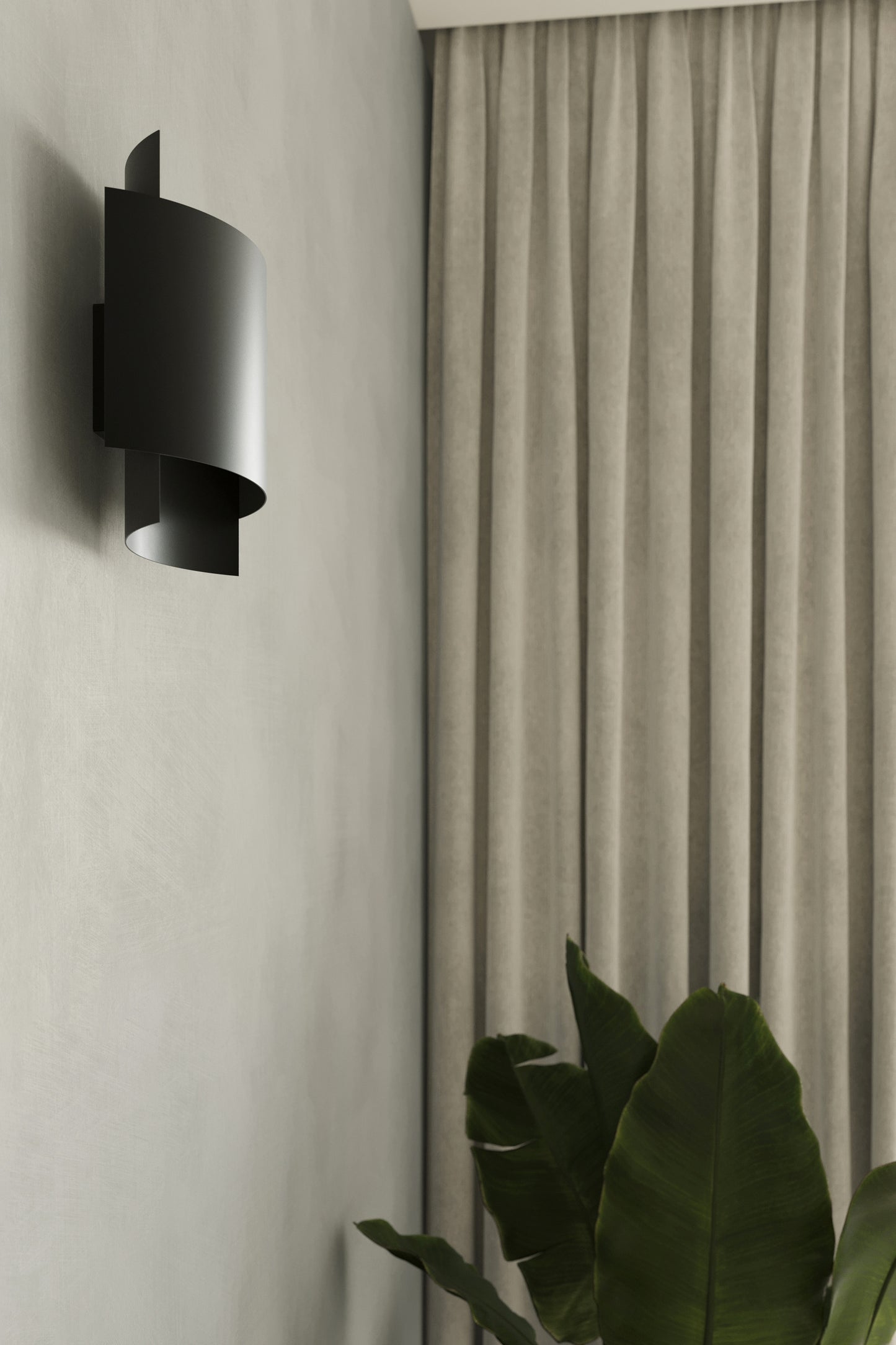 Wall lamp IMPACT black