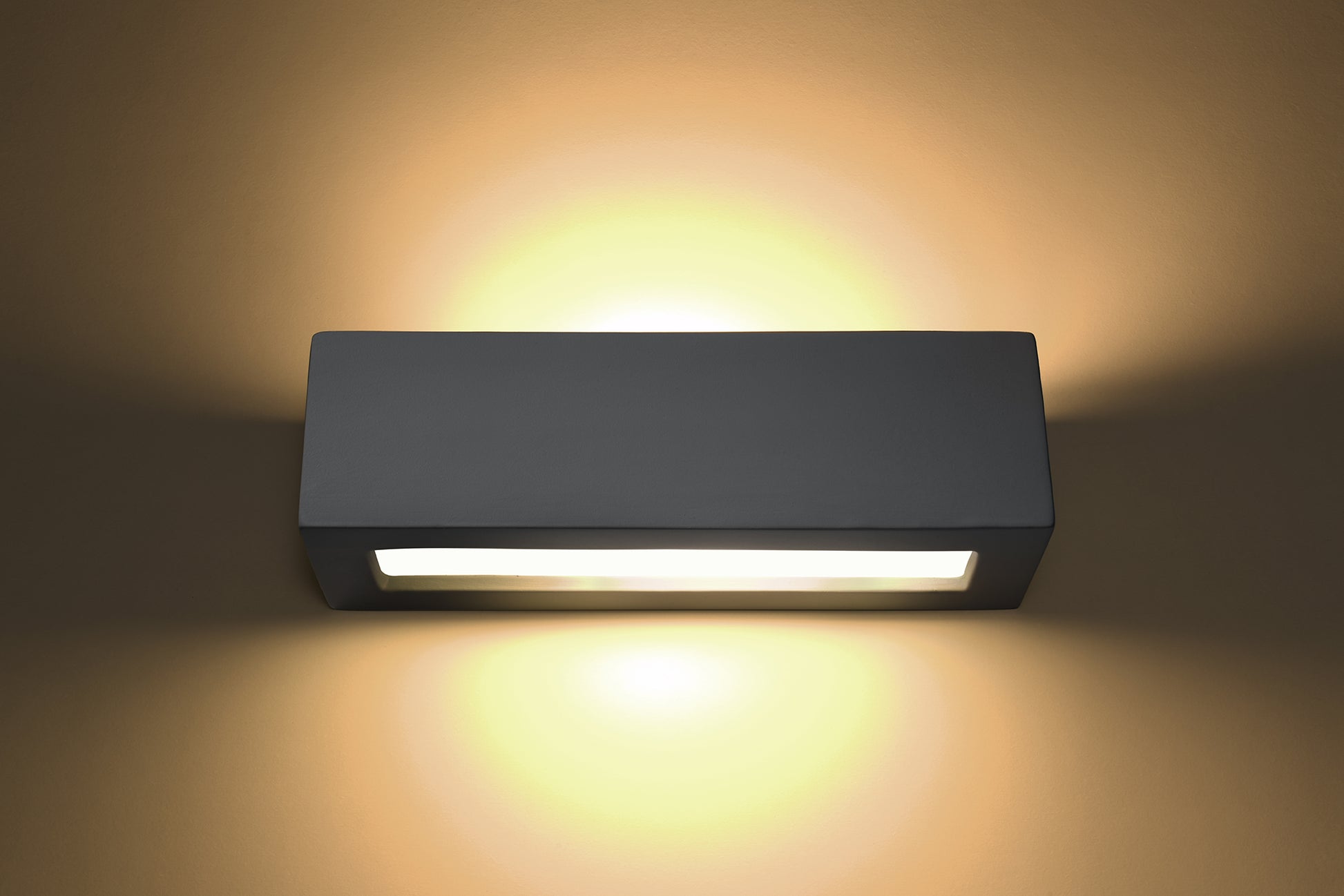 Wall lamp ceramic VEGA grey