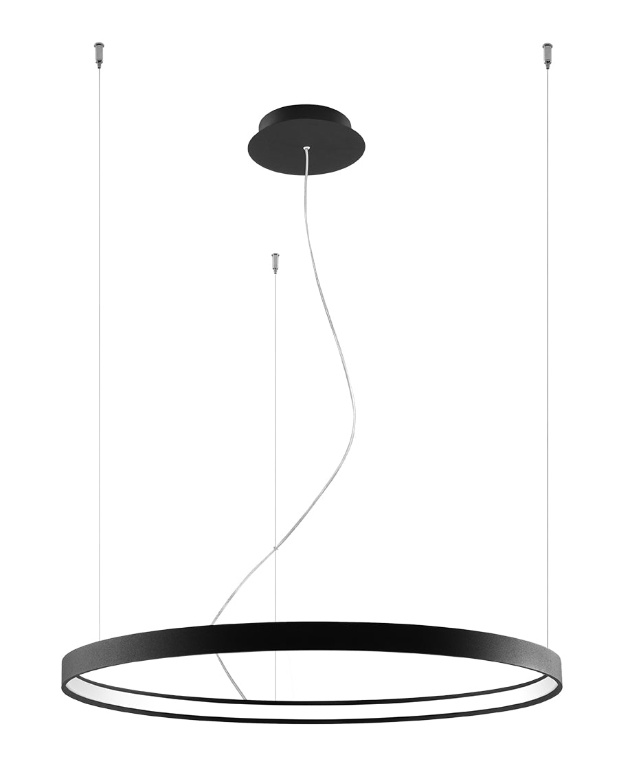 Chandelier RIO 78 black 3000K