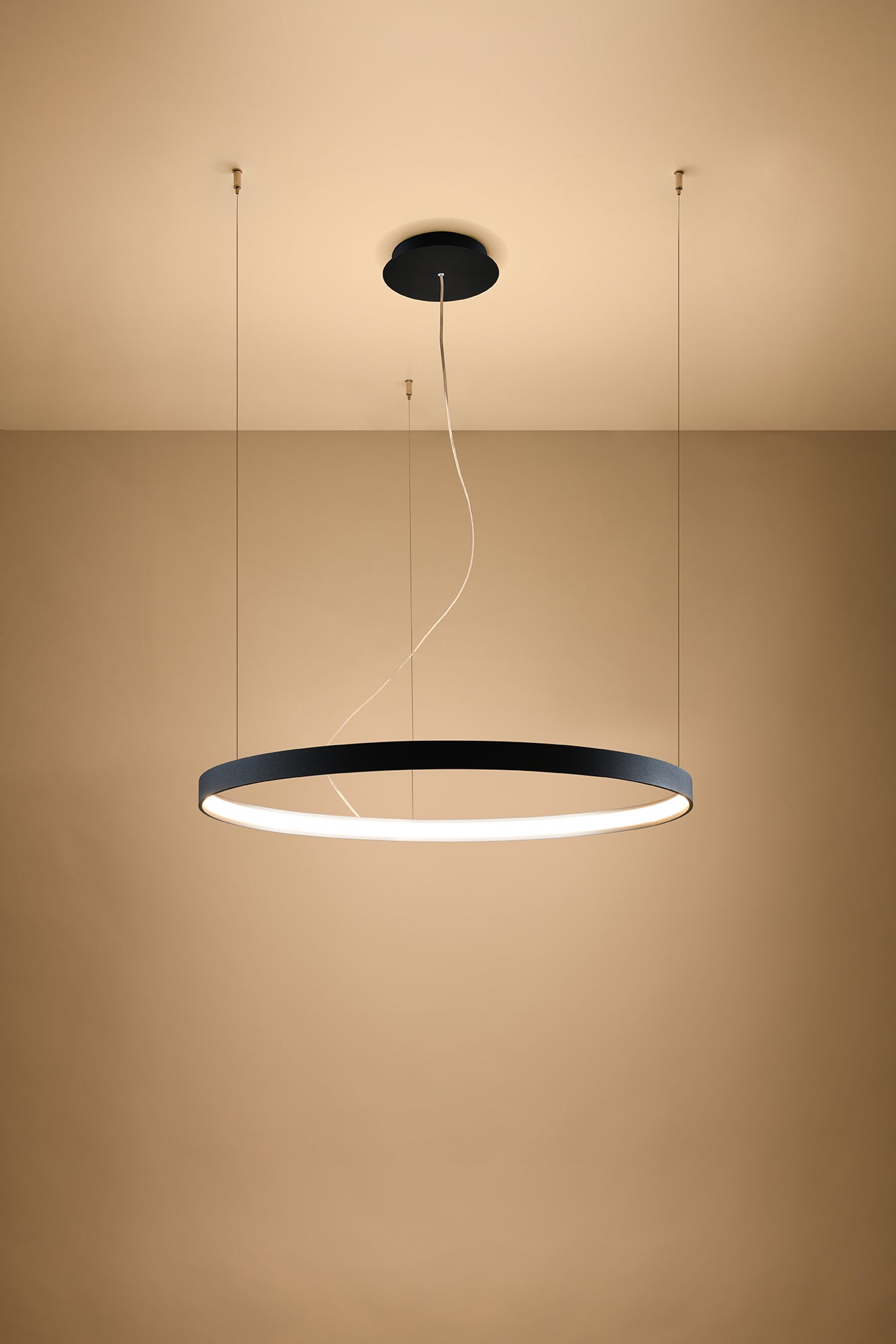 Chandelier RIO 78 black 3000K