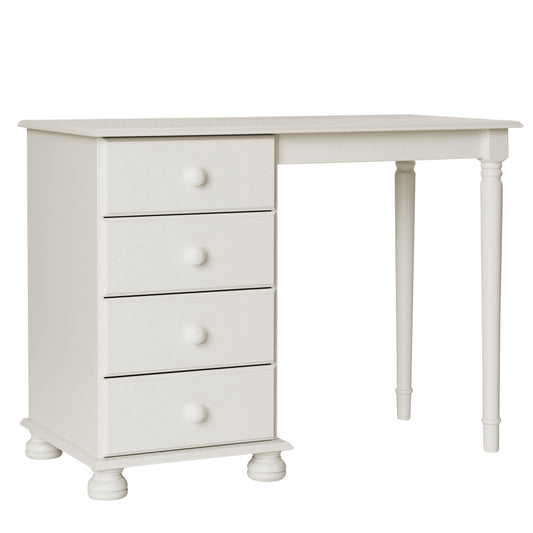 Copenhagen  Single Dressing Table in White