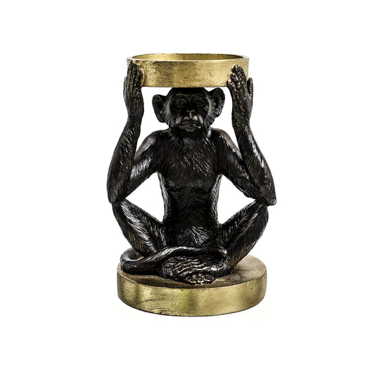 Small Monkey Candle Holder