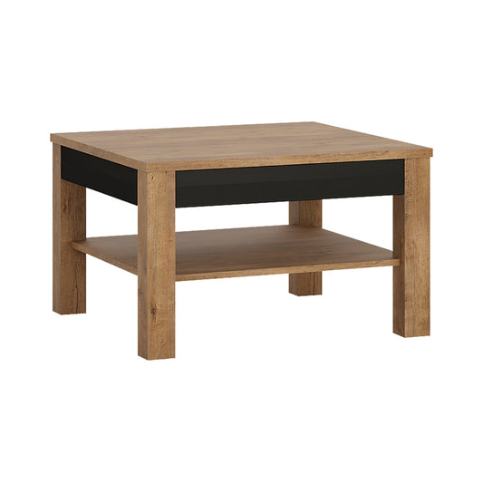 Havana  coffee table in Lefkas Oak with matte black fronts