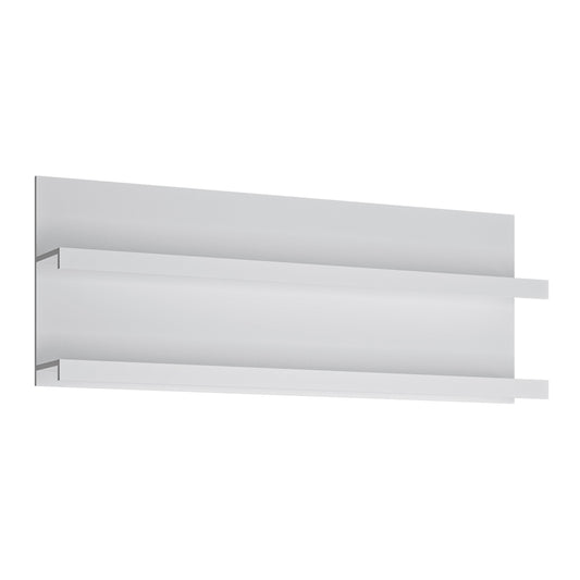 Fribo White Fribo 166 cm wide wall shelf in White