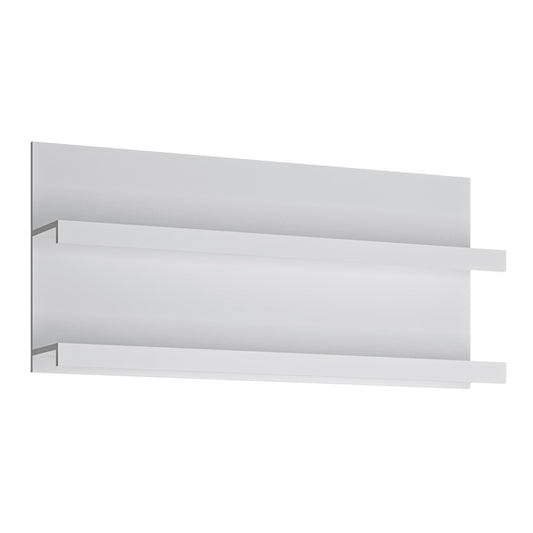 Fribo White Fribo 136 cm wide wall shelf in White