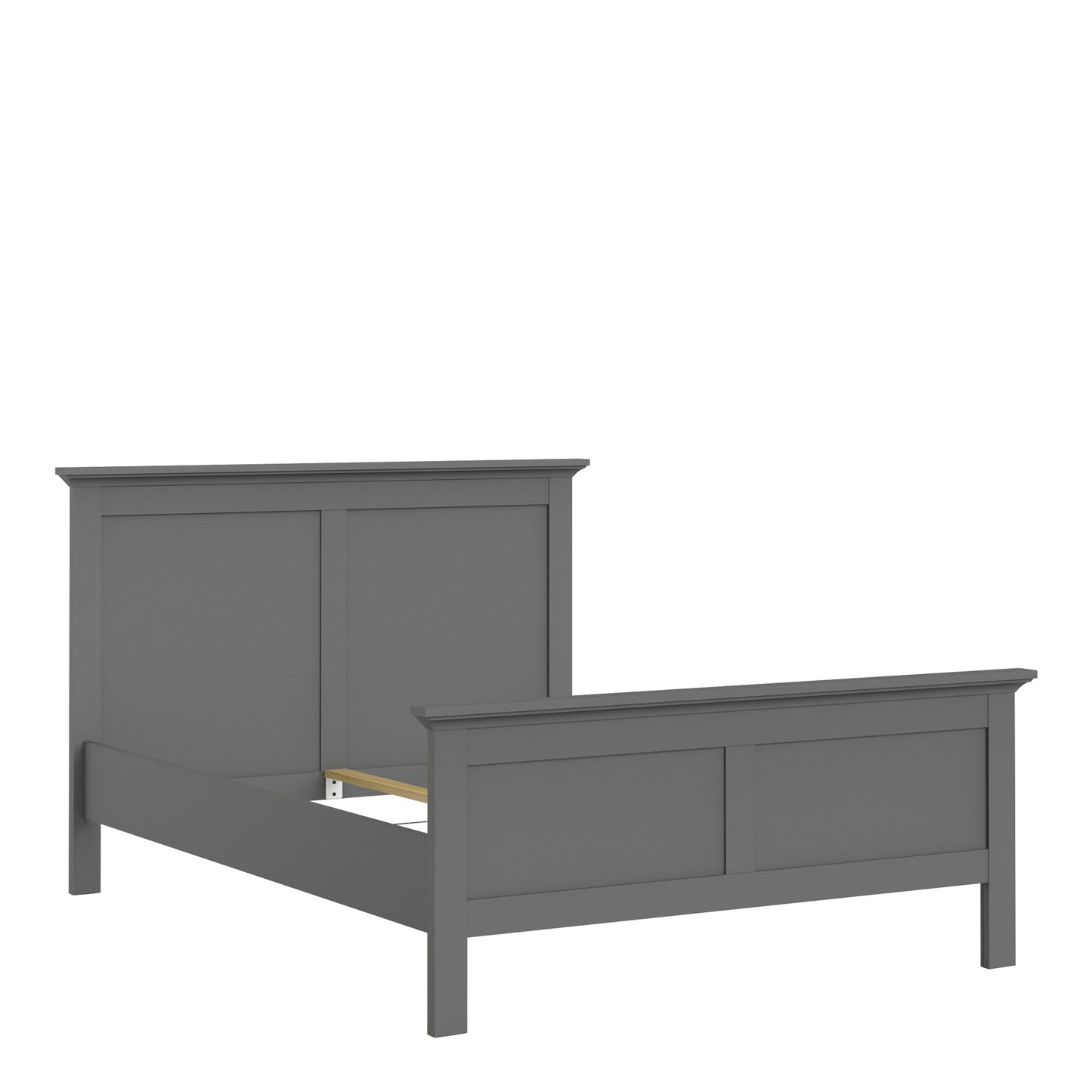 Paris  Double Bed 4ft6 (140 x 200) in Matt Grey