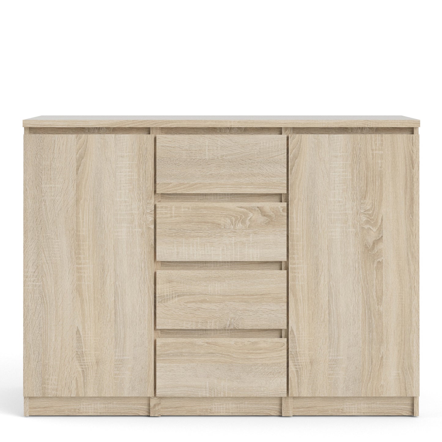 Naia  Sideboard - 4 Drawers 2 Doors in Oak structure