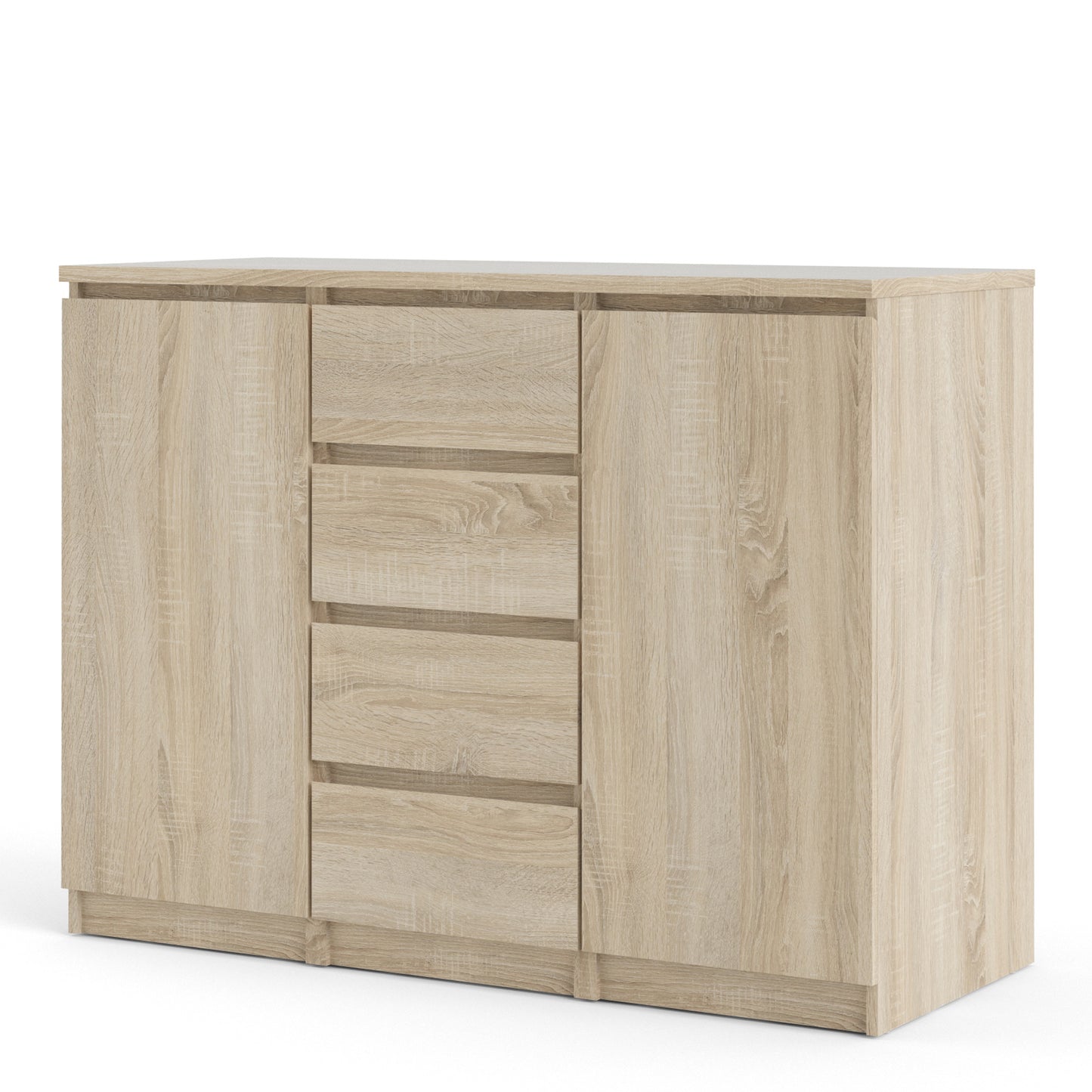 Naia  Sideboard - 4 Drawers 2 Doors in Oak structure