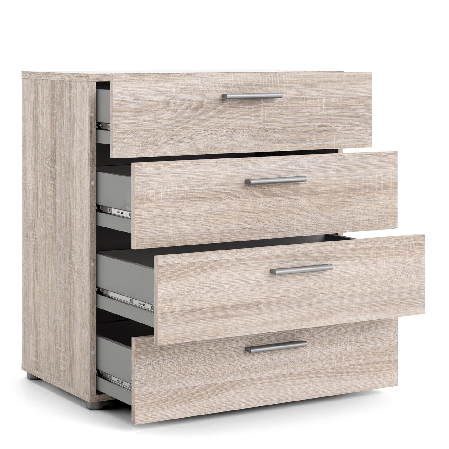 Pepe  Chest of 4 Drawers in Truffle Oak