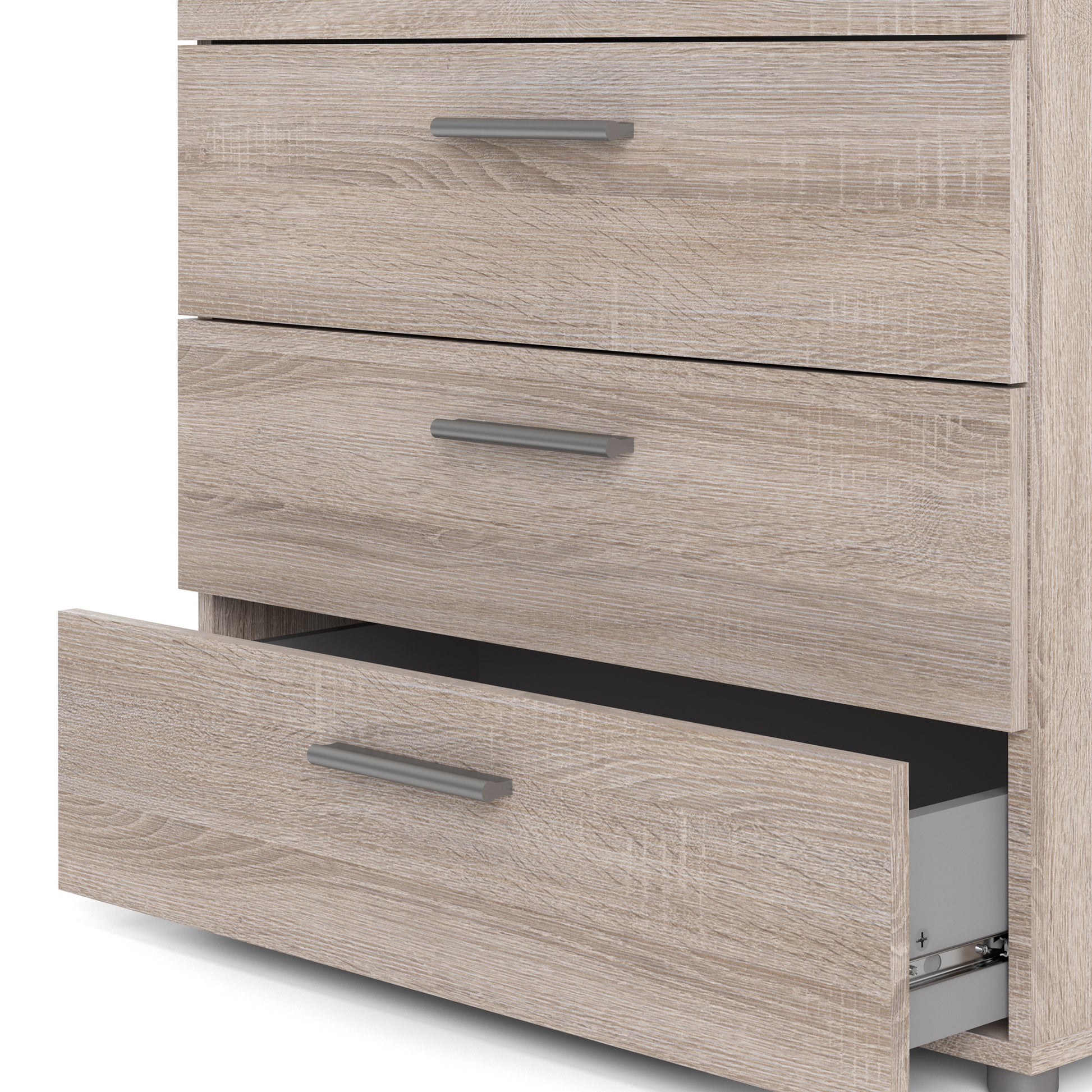 Pepe  Chest of 4 Drawers in Truffle Oak