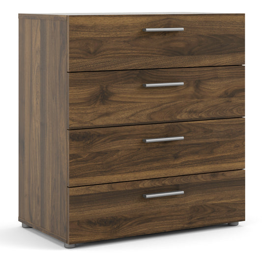 Pepe  Chest of 4 Drawers in Walnut